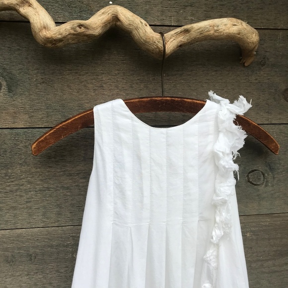 LaPiccola Danza Frayed Fringe Pleated Dress - Picture 2 of 8